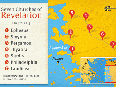 Seven Churches of Revelation 2 Nights 3 Days